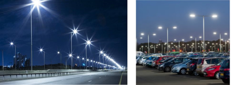 Outdoor Photocell LED Street Lighting