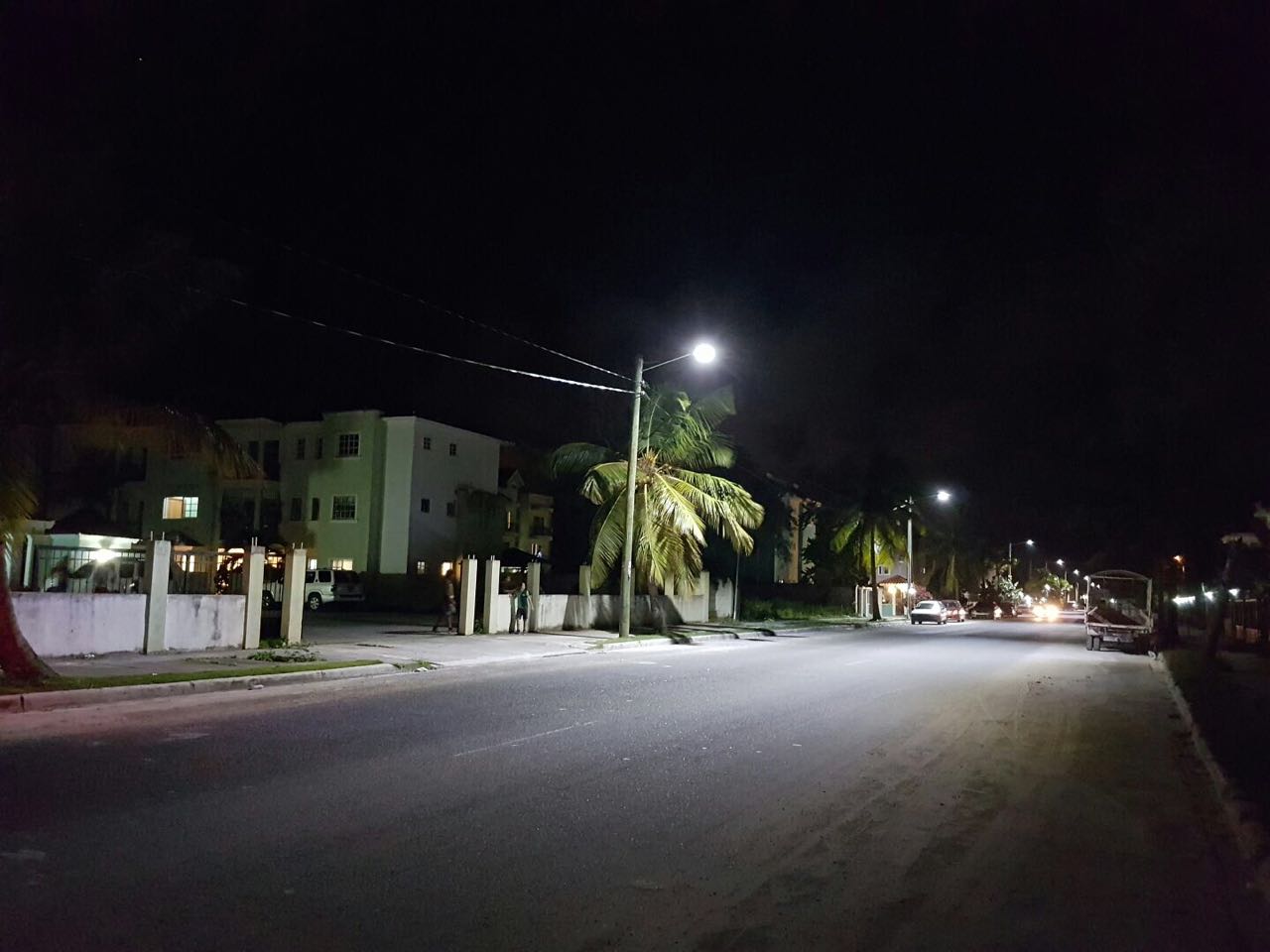 Модульные светодиодные уличные фонари в Доминике